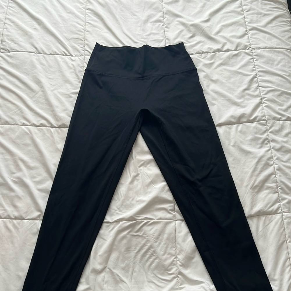 AERIE Offline Black Compression Leggings (Size: Large)